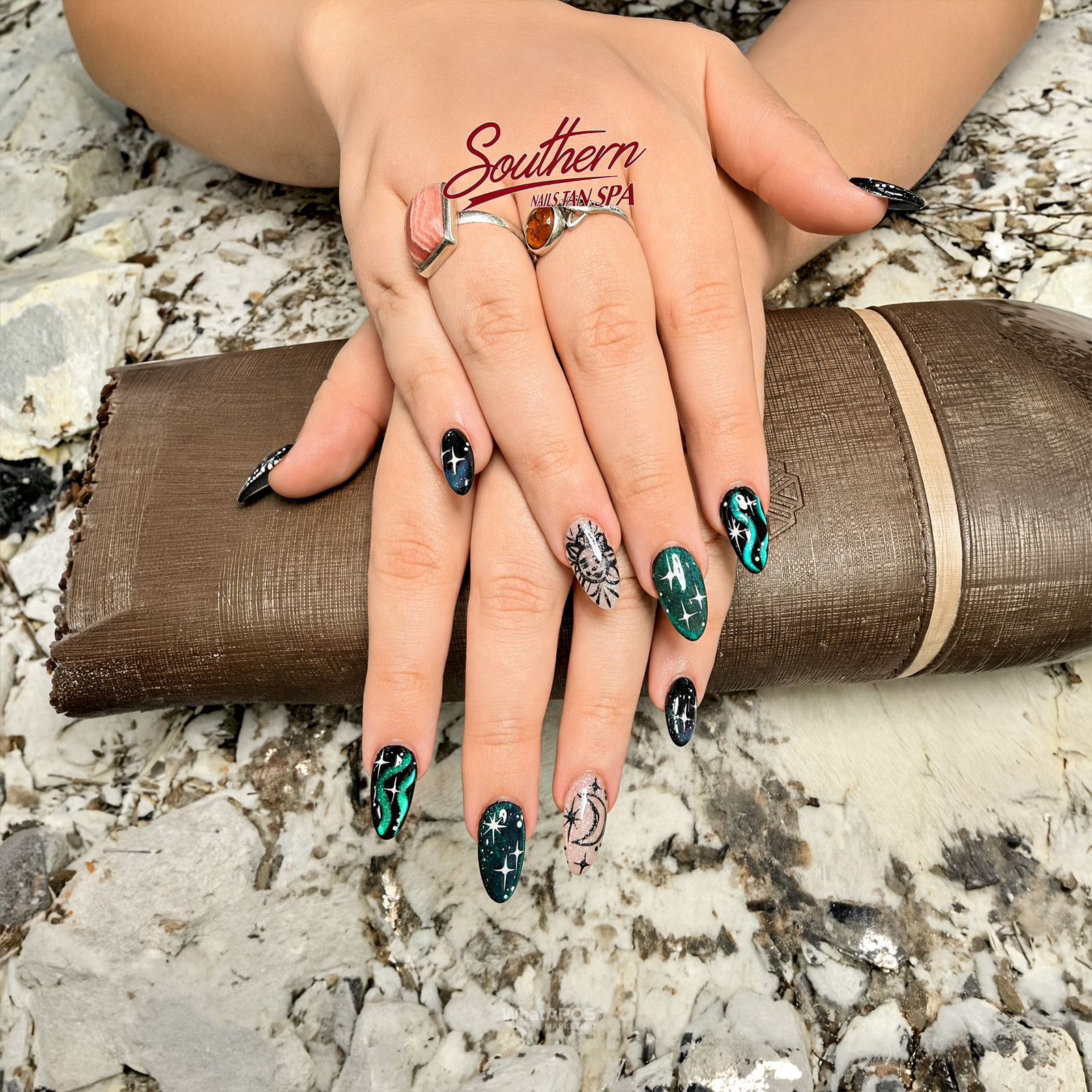 Southern Nails Tan Spa nail photo 3